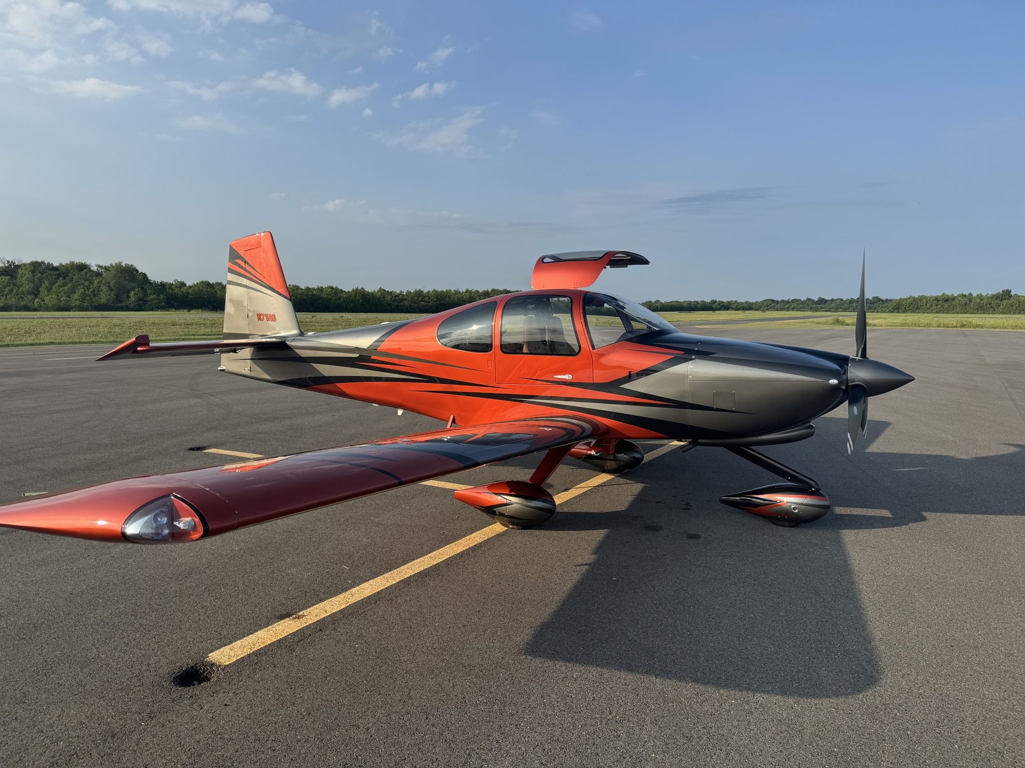 Aircraft on the ramp